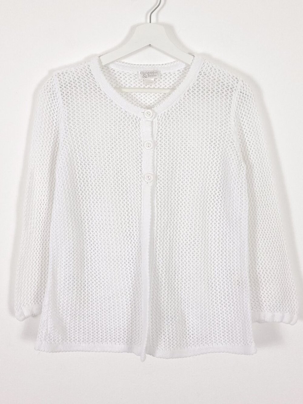 Vintage Y2K Crochet Knit Sweater
